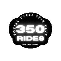 Socialite Sticker by Social Cycle Spin Club