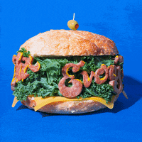 marmaladebleue food typography club lettering GIF