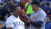 hit cap GIF by MLB