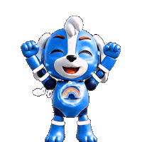 Excited I Did It Sticker by Ariel de Cuba