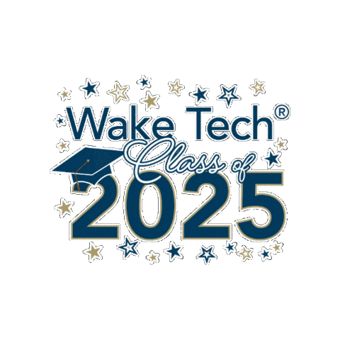 Graduation Nc Sticker by Wake Technical Community College