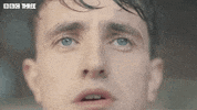 Blue Eyes Paul GIF by BBC Three