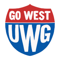 Go West Uwg Sticker by University of West Georgia