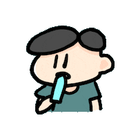 Summer Eating Sticker