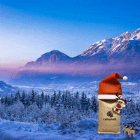 Merry Christmas Snow GIF by coffeekult