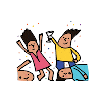 Happy Hour Dancing Sticker by The Singaporean Dream