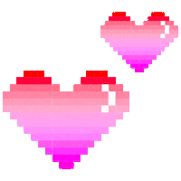 Game Hearts Sticker