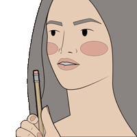 Girl Photoshop Sticker by Gudim
