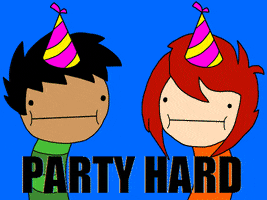 Happy Birthday Party Hard GIF