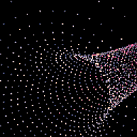 chiptune tunnel dot pico8 GIF