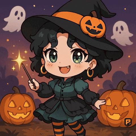 Hana Halloween Witch GIF by Persona
