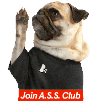 Squirrel Assclub Sticker by BARK BRIGHT