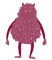 Monster Omg Sticker