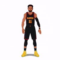 Trae Atlanta Hawks GIF by SportsManias