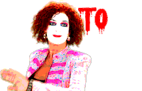 ladypat reaction halloween holiday wave Sticker