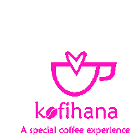 Kofihana coffee cafe kofihana brewtifulmess Sticker