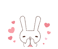 kururu_kaku love happy heart thank you Sticker