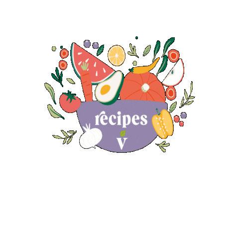 Veganuary Vegan Recipes Sticker by velivery