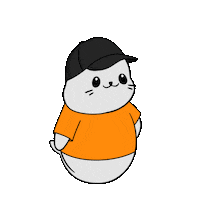 Happy Dance Sticker by Sappy Seals Community