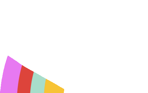Rainbow 90S Sticker by Muchable