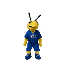 Buzzy Sticker by Fullerton College