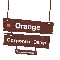 Summer Internship Corporate Camp Sticker by LifeatOrangeEgypt