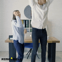 Ringthebellsoftware happy dance dancing yes GIF