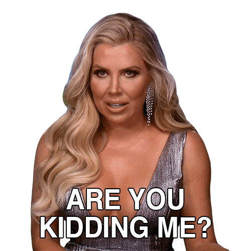 Are You Kidding Me Real Housewives Of Orange County Sticker by Bravo TV