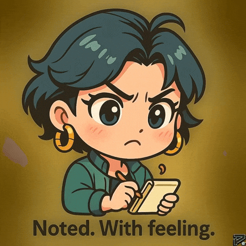 Serious Writing GIF by Persona