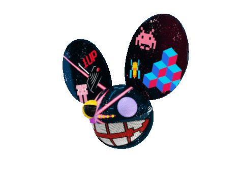 3D Sticker by deadmau5
