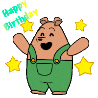 Love You Very Much Happy Birthday Sticker