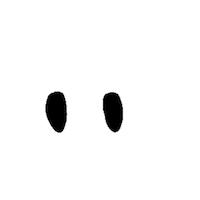 Eyes Looking Sticker by westeggpress