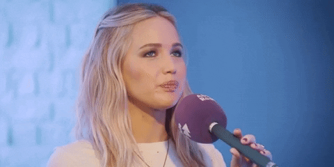 Jennifer Lawrence Agree GIF by AbsoluteRadio