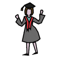 Graduation Celebrate Sticker by University of York