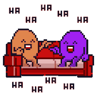 Comedy Laughing Sticker by Memeland by 9GAG
