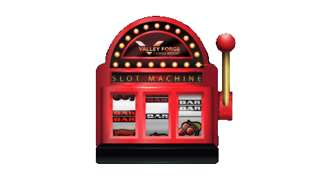 Slot Machine Kop Sticker by Valley Forge Casino Resort