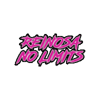 No Limits Reinosa Sticker by ReinosaNoLimits