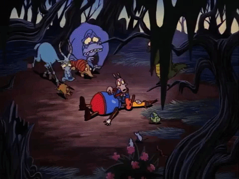 rockos modern life nicksplat GIF