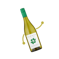 White Wine Dance Sticker by Schwaderer Wines