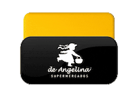 DeAngelina de angelina clube angelina super mercados angelina supermercados Sticker