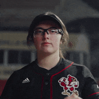 Glasses Softball GIF by Louisville Cardinals