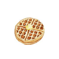 Waffle Sticker by San Pedro Restaurant Week
