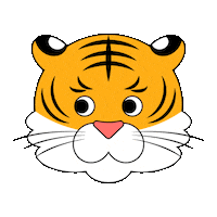 Blink Tiger Sticker