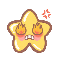 Kokodrawsstuff hot no angry wtf Sticker