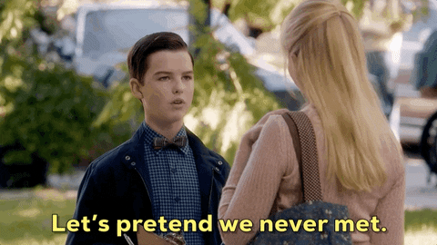 I Dont Know You Sheldon Cooper GIF by CBS