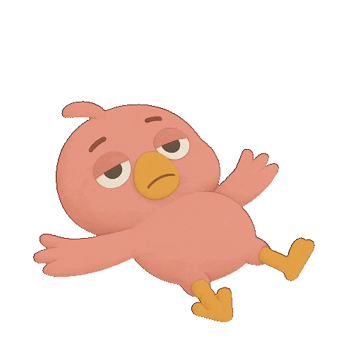 Tired Daisy Sticker