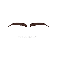 Brows Eyebrow Sticker by sugarbombwax