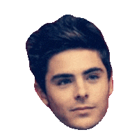 zac efron STICKER by imoji