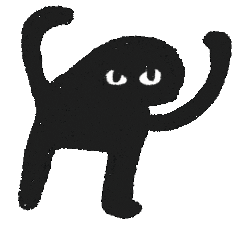 Meme 黑貓 Sticker