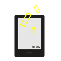 Book University Sticker by HTWK_Verlagsherstellung